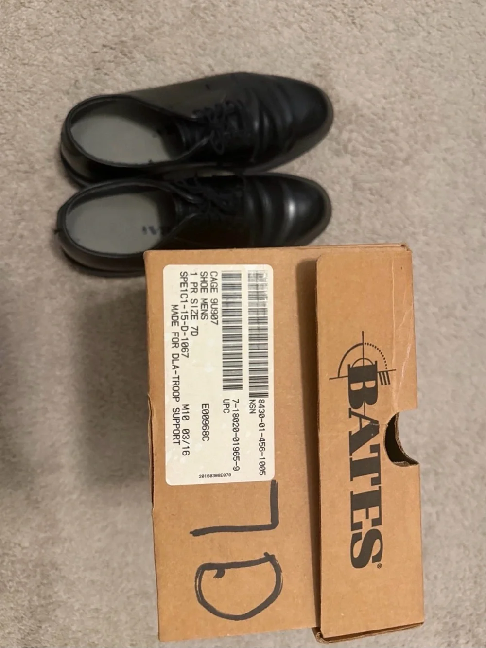 Bates Men's Oxford Shoes